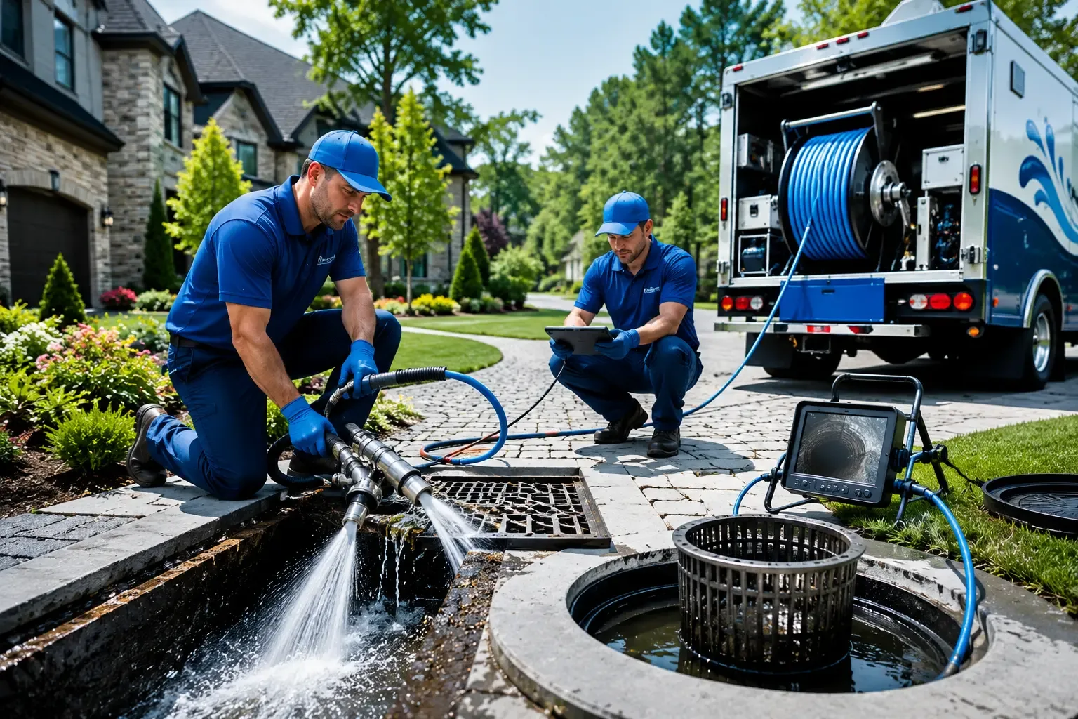 Local outdoor drain cleaning professionals in Boynton, OK